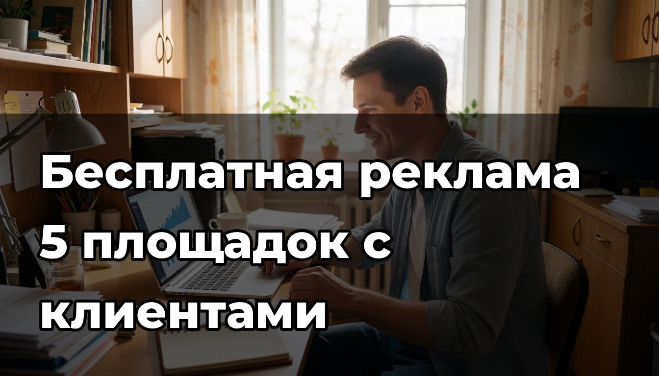 Где дать рекламу бесплатно: 5 площадок, дающих клиентов