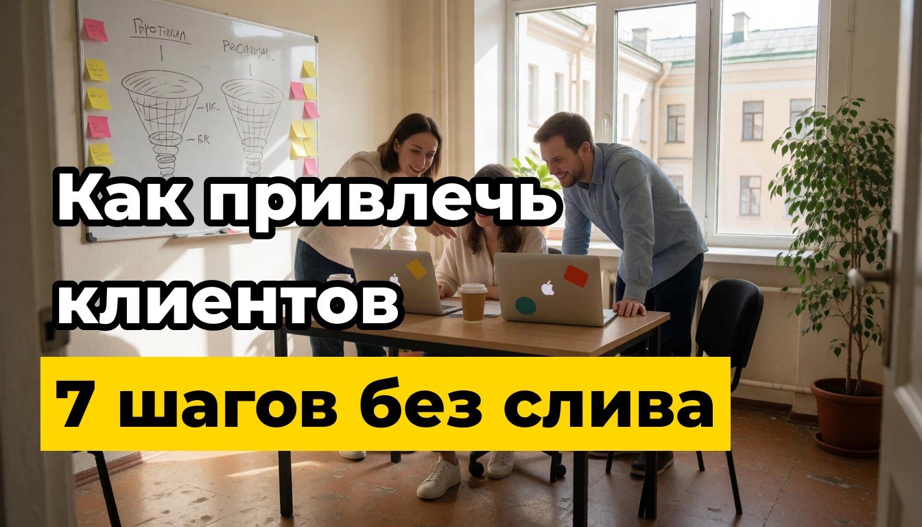 Идеи для привлечения клиентов: 7 шагов без слива бюджета