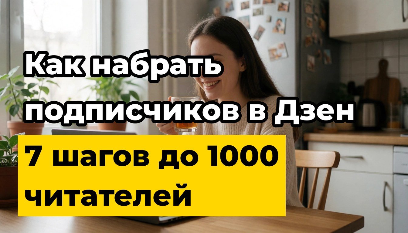 Как набрать подписчиков в Дзен: канал продвигает конкретная статья