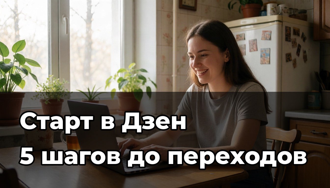 Как не бросить вести Дзен через месяц: фото для начала работы