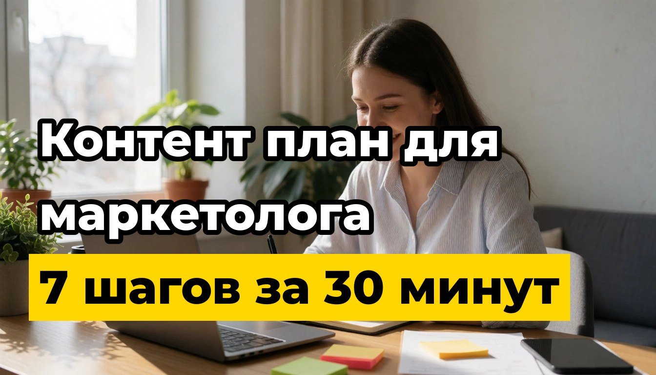 Как написать контент план: 7 шагов от цели до календаря