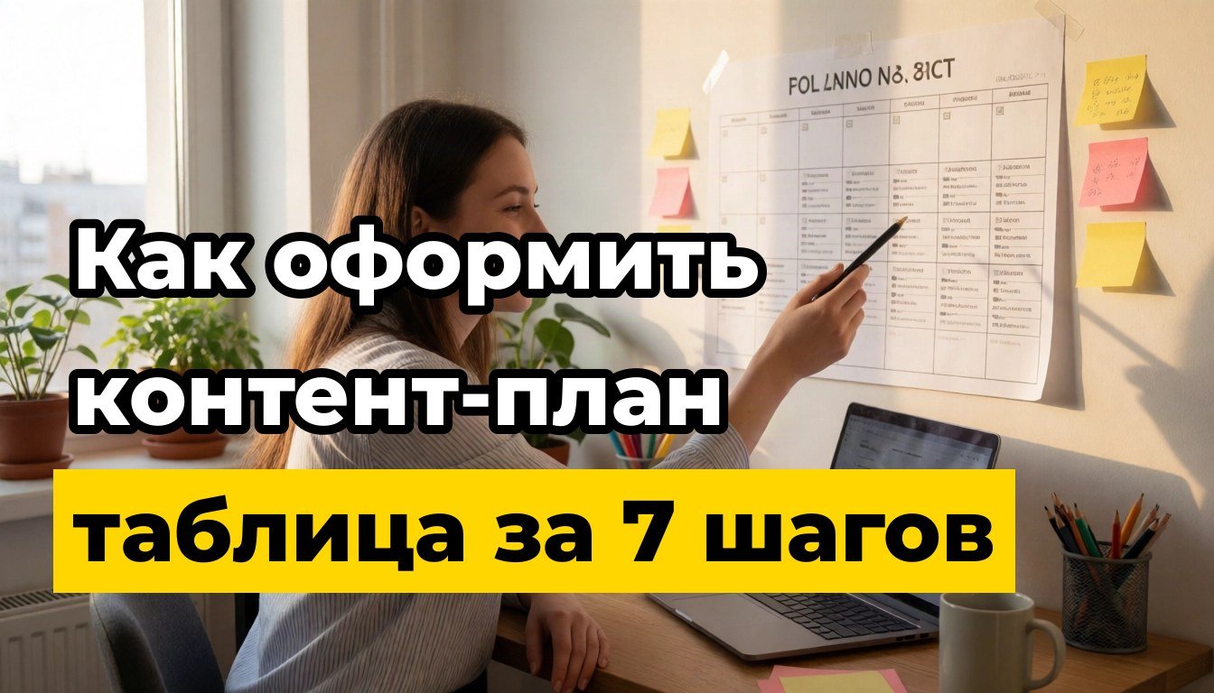 Как вести контент план: без чего таблица останется пустой