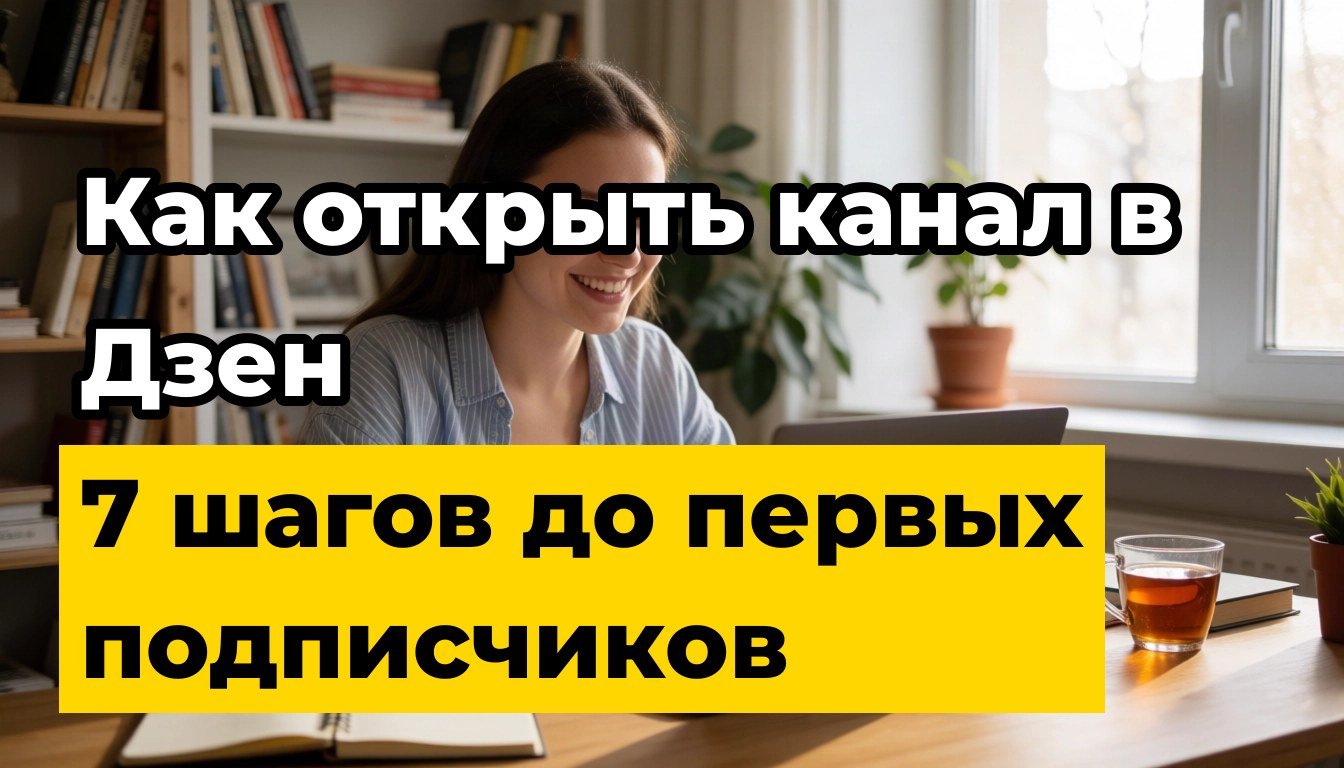 Как открыть канал в Дзен: с чего начать до регистрации