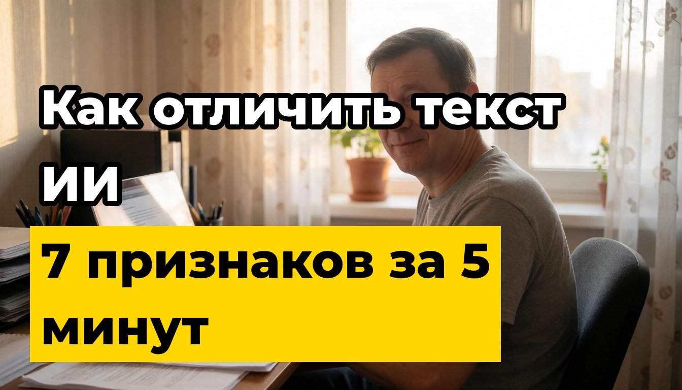 Как понять, что текст написан ИИ: проверка текста на нейросеть