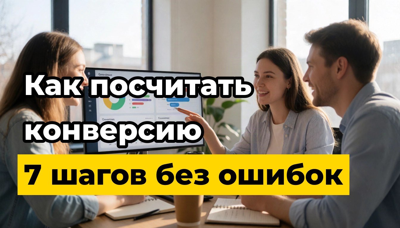 Как посчитать конверсию до первого расчёта