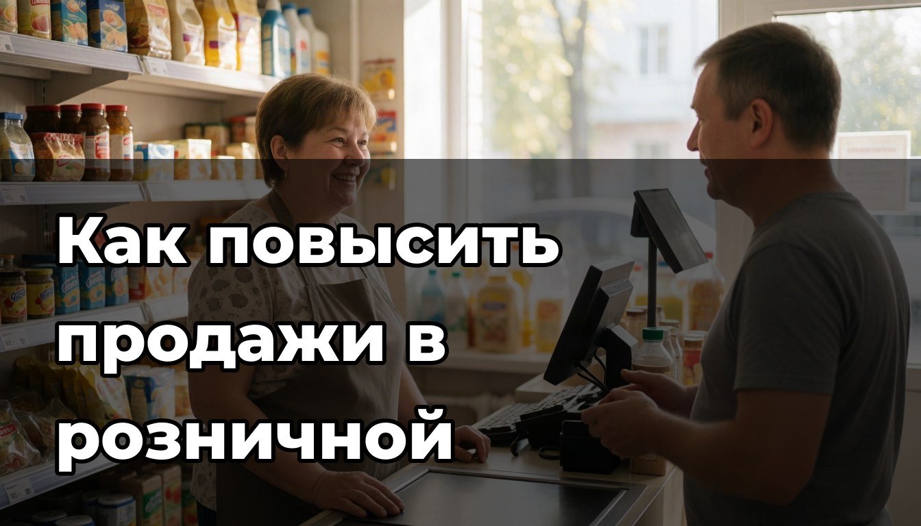 Как поднять продажи: обложка статьи про розницу