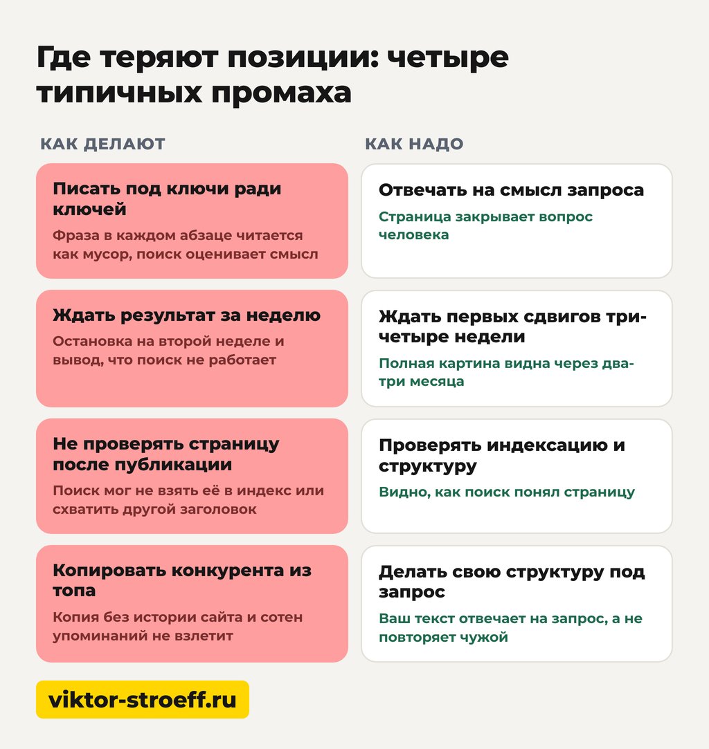 Семь шагов, как поднять сайт в поисковике Яндекс самостоятельно