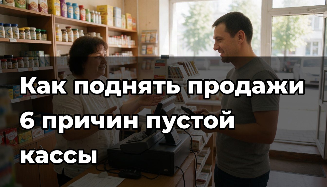 Обложка статьи о том, как привлечь покупателей в магазин и увеличить продажи