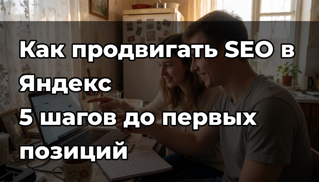 Как продвигать SEO на Яндекс: 5 шагов до первых позиций