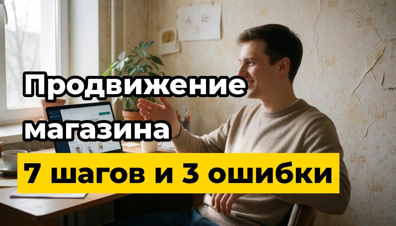 Как продвинуть интернет магазин с нуля: обложка статьи
