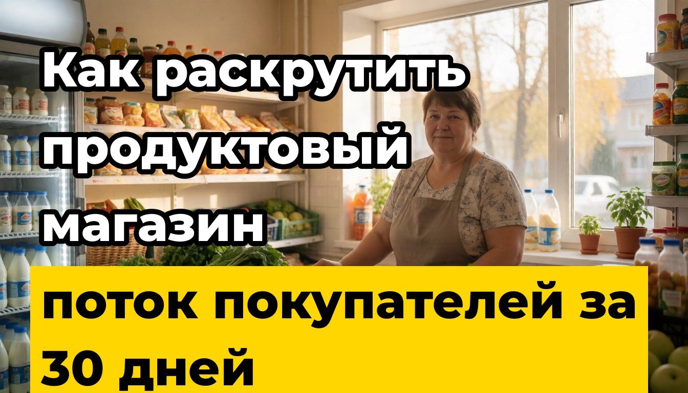 Фото к разделу о базе: как привлечь покупателей в магазин продуктов