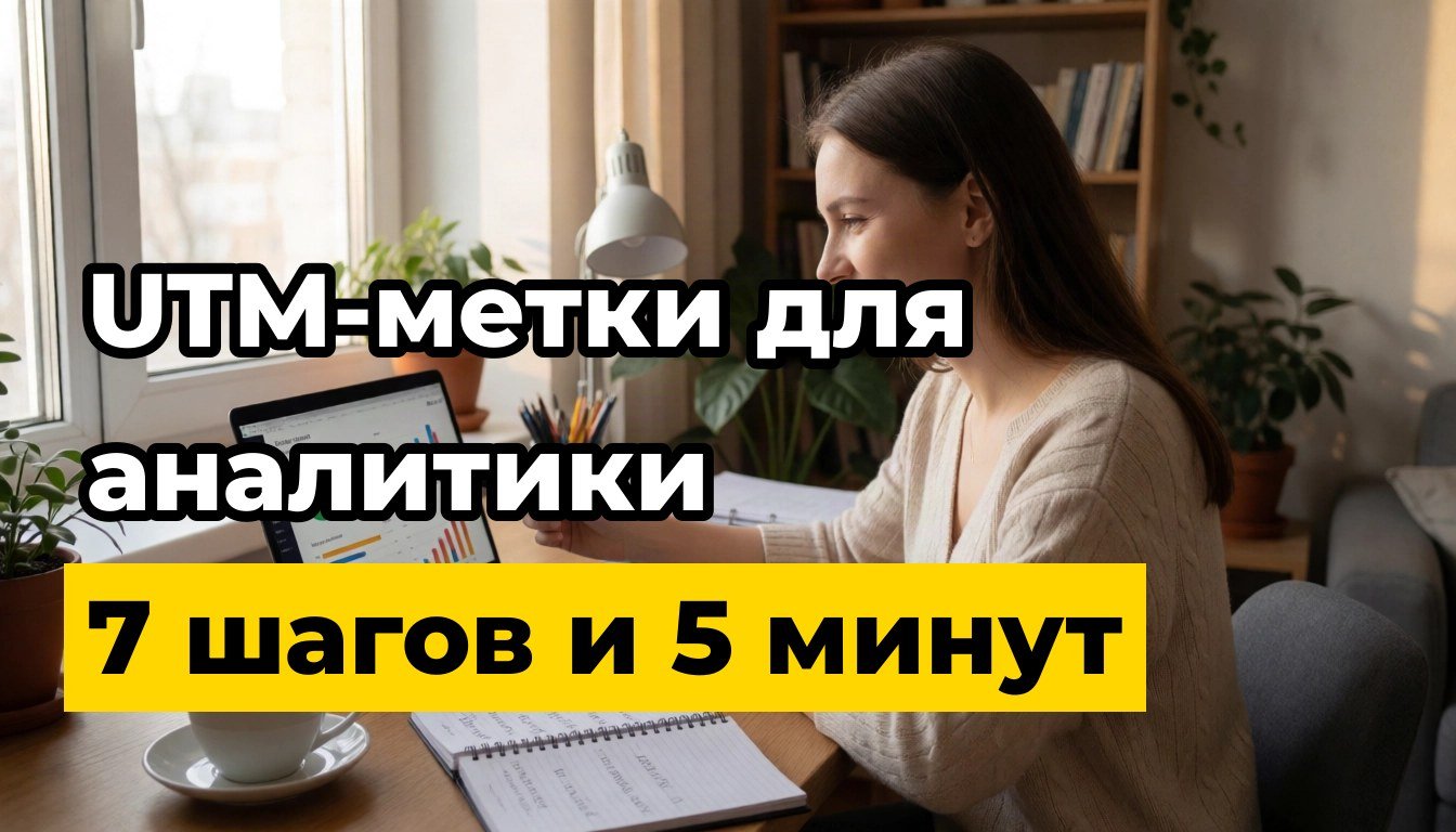 Как сделать UTM-метку: 7 шагов до точной аналитики