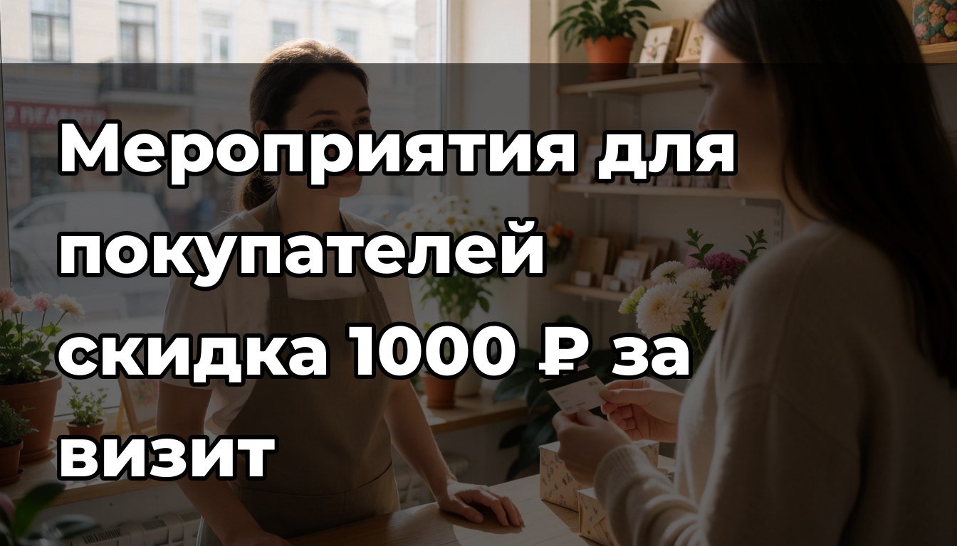 Как привлечь покупателей: 5 мероприятий вместо одного