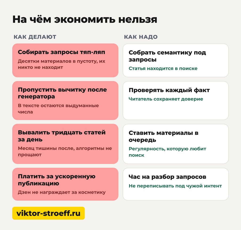 На чём экономить нельзя в смете, если нейросеть для написания текста