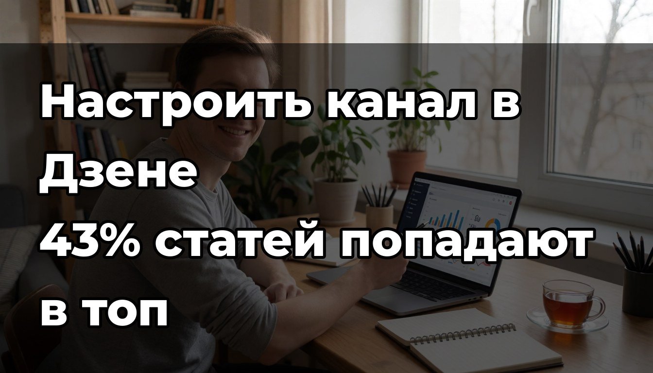 Как настроить канал в Дзене: поиск даёт статьи больше просмотров