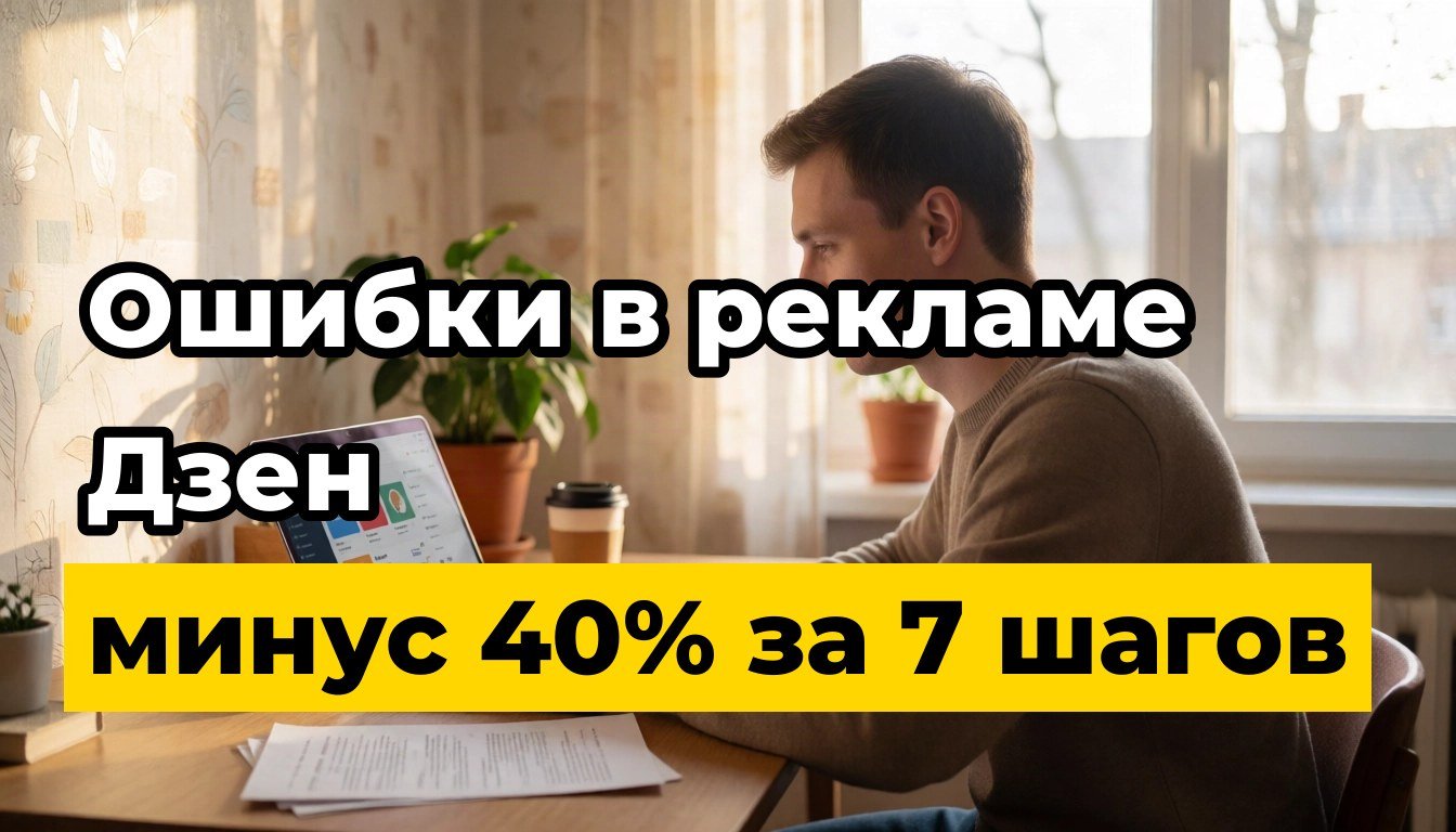 Реклама Дзен: как одна ошибка в настройке изменила мой подход