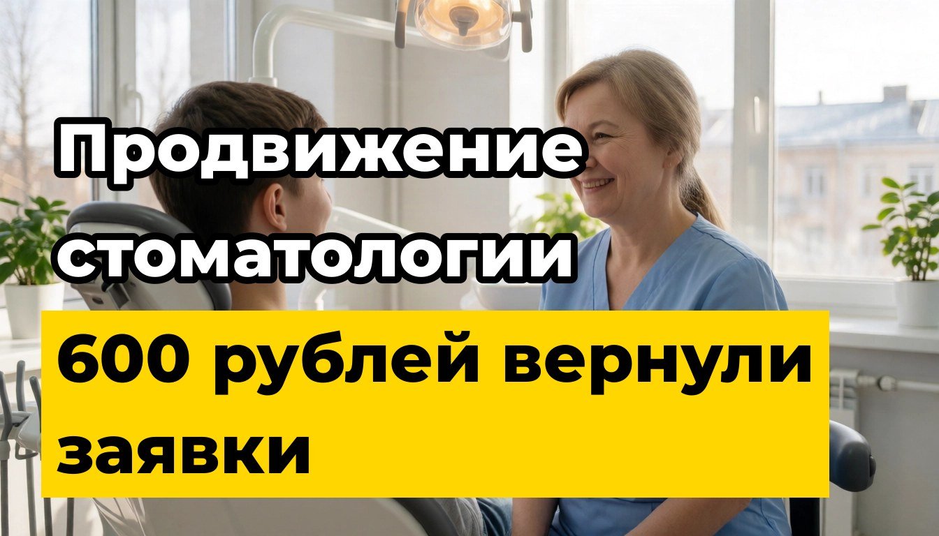 Кейс продвижение стоматологии: фото обложки статьи