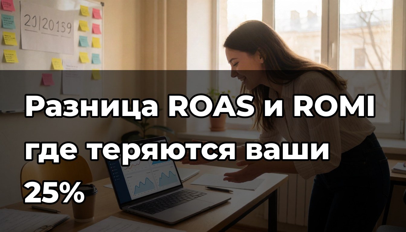 Разница ROAS и ROMI: почему эти метрики все время путают
