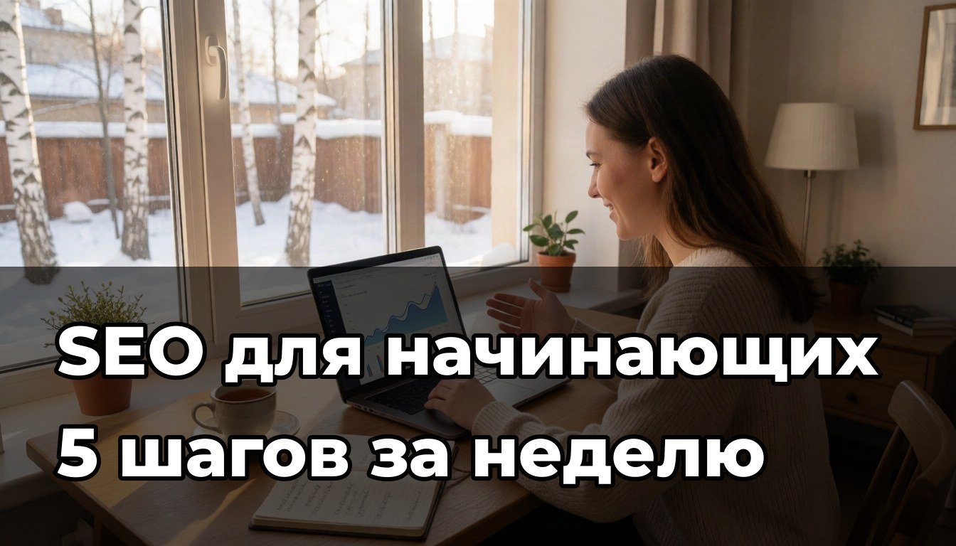 SEO-оптимизация для начинающих: 5 шагов до первых позиций